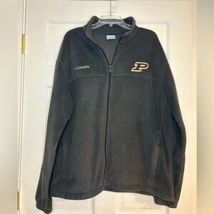 Columbia Purdue Fleece Zip Up Jacket